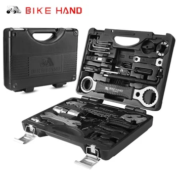 Rower ręka 18 w 1 profesjonalny zestaw narzędzi do naprawy rowerów skrzynia multi MTB opony łańcuch szprycha jednokierunkowe pedał klucz rower narzędzia