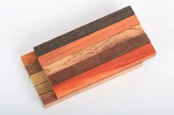 Ręcznie wykonane drewniany materiał Nepal czerwone drzewo sandałowe materiał rękojeści noża, płyta drzewo -1 sztuka