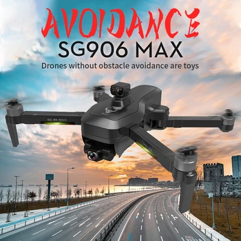 SG906 Max/ SG906 Pro3/ SG906 PRO Drone z 5G 4K EVO UHD mechaniczna dotyczące przegubu cardana kamera Wifi GPS drony odległość 1,2 km lot 26 min