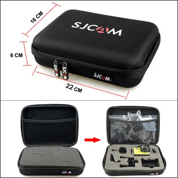 SJCAM SJ6 Legend akcesoria wodoodporny pokrowiec na SJ6 torba do przechowywania SJCAM SJ6 Action Camera statyw zestaw