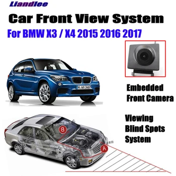 Samochodowa kamera pierwszego rodzaju dla BMW X3 X4 F25 F26 E83 G01 G02 2016 2017 Przednia kamera Full HD CCD akcesoria samochodowe