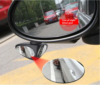 Samochód nie widzi lustro 360 stopni wypukłe lustro akcesoria samochodowe do Suzuki SX4 SWIFT Alto Liane Grand Vitara Jimny S-Cross