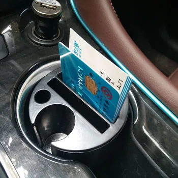 Samochód podłokietnik skrzynia papieros moneta posiadacz karty schowkiem dla Peugeot 206 207 208 301 307 308 407 2008 3008 4008