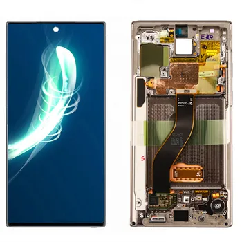 Samsung Galaxy N10+ Note 10 plus N975 N9750 N975F wyświetlacz LCD z ramką a Dead Pixels Spot Display ekran dotykowy Digitizer Assembly