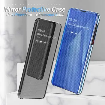 Samsung Samsung Galaxy S20 Plus Ultra Floveme Upgraded Smart Mirror View Flip Case For Samsung Galaxy A50 A70 A51 A71 S20 Case Cover For Samsung Galaxy S20 Plus Ultra