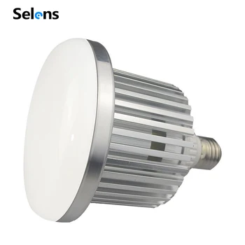 Selens E27 35W LED Photo Studio Light Bulb lampa regulowana jasność 3200 K~5500K z pilotem Studio Photo Video Light