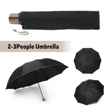 Składany deszczowej parasol z uchwytem parasol nadaje się dla 2-3 osób wiatroszczelna wodoodporna anty uv-oparzenia słoneczne wysokiej jakości