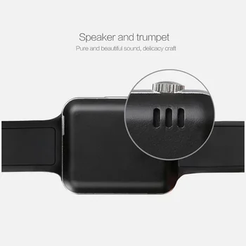 Smart Watch Bluetooth zegarek Sport krokomierz Smartwatch z kartą SIM Passometer kamera Smartwatch wsparcie 2G dla systemu Android