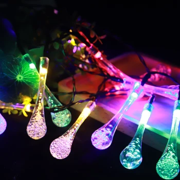 Solor 5M 10M Fairy Garland LED String Lights Wodoodporny for Christmas Tree Wedding Home Indoor Decoration Battery Powered
