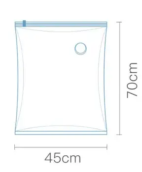 Space saver worki Próżniowe do przechowywania nie wymaga pompa kostka bardzo duży worek dla koce kołdry poduszki pościel premium silny wielokrotnego użytku