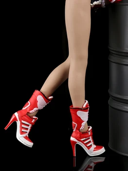 Spot 1/6 kobieca postać AS056 modne buty na wysokim obcasie twarde buty na 12-calowym ruchomym model lalki akcesoria