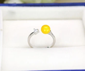 Sprzedaż hurtowa 925 srebro regulowany Cyrkon pierścień podstawowa instalacja z 4-6mm okrągły kaboszon pierścień podstawowe wzorce instalacja DIY biżuteria