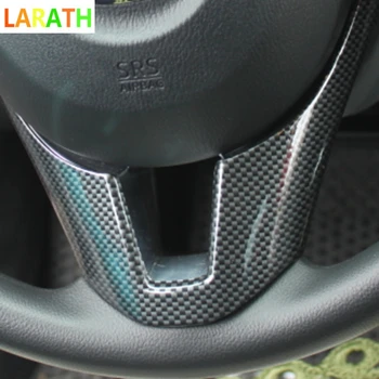 Stylizacja samochodu ABS dekoracyjne pasowanie 2016 2017 do Mazda 6 Atenza wnętrze kierownicy w kształcie litery V pokrywa wykończenie części samochodowe