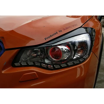 Stylizacja samochodu ABS reflektory brwi pokrywka naklejka wykończenie dla Subaru XV 2012-2016