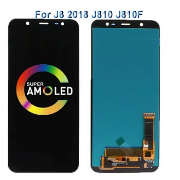 Super AMOLED J810 wyświetlacz LCD do Samsung Galaxy J8 2018 J810F J810M SM-J810F J810M wyświetlacz LCD ekran dotykowy digitizer w komplecie