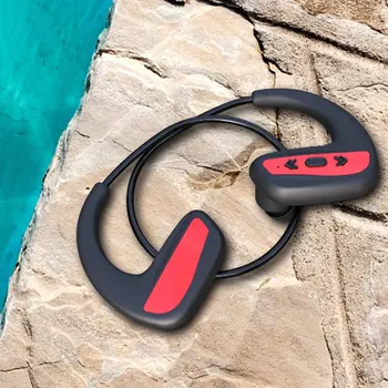 Słuchawki bezprzewodowe 16G IPX8 wodoodporne, pływalnie słuchawki sportowe, słuchawki Bluetooth, słuchawki stereo MP3 słuchawki Bluetooth