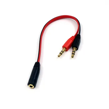 Słuchawki stereo muzyka plac zestaw słuchawkowy słuchawki mikrofon-regulator głośności z adapterem, kabel do Sony PS4 PlayStation 4