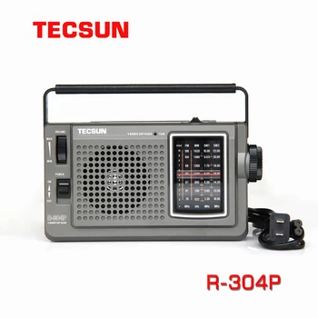TECSUN R-304 R-304P wysokiej czułości radio FM, MW/SW radio z wbudowanym głośnikiem