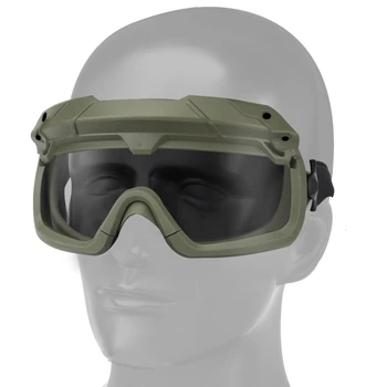Taktyczny TMC SF QD Gogle piesze wycieczki Eyewears przezroczyste gogle ochrona oczu Sport na świeżym powietrzu strzelanie airsoft paintball wojskowa gra CS