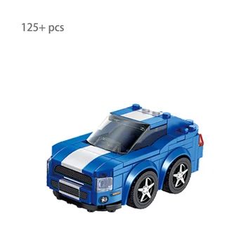Technic Bricks Famous City Racing Cars Set Hot Building Blocks Racer Vehicles New Speed Champions Supercar Toys Gifts for Kids