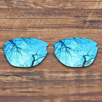 ToughAsNails odporne na korozję wody morskiej polaryzacyjne wymienne soczewki do okularów przeciwsłonecznych Oakley Frogskins Lite Blue Mirrored