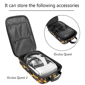 Twardy futerał etui Box Case Bag for-Oculus Quest 2 VR Glass 62KA