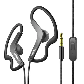 Ucha hak 13 mm sport jogging bass słuchawki na uszy bezbolesne zarządzanie słuchawkami HiFi Dla iPhone /Xiaomi IOS Android smartfony