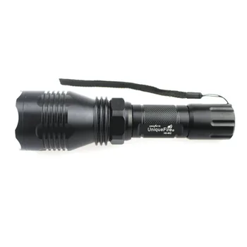 UniqueFire HS-802 CREE XR-E Q5 Green Light 1-Mode LED flashlight (1x18650)