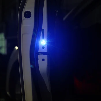 Uniwersalny led samochód otwieranie drzwi bezpieczeństwa ostrzeżenie anty-kolizji światła czujnik magnetyczny stroboskop migające światła pozycyjne lampa parking
