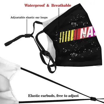 Untitled Reusable Mouth Face Mask Anti Haze Maska Przeciwpyłowa Z Filtrem Dla Dzieci I Dorosłych Daytona 500 National Hot Rod