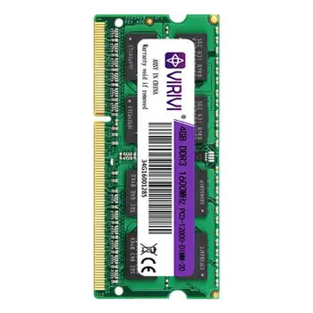 VIRIVI 2G DDR3 4GB 8GB 1333Mhz 1600Mhz SO-DIMM 1.35 V 1.5 V laptop RAM 204Pin laptop core Memory kit