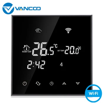 Vancoo Wifi Smart Thermostat 220V Electric Heating Temperature Controller regulator temperatury ogrzewania praca z Alexa/ Google Home