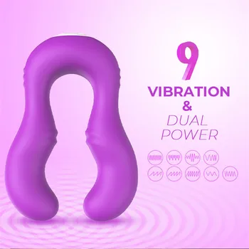 W lesbijskim wibrator, bez ramiączek, strap-on dildo bezprzewodowe sterowanie 9 trybów korek analny dwustronne вибрирующая Pochwa masturbator seks zabawki