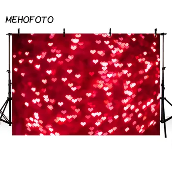 Walentynki zdjęcie tła czerwony miłość w formie Bokeh tło zdjęcia Ślub urodziny banner fotograficzne tła