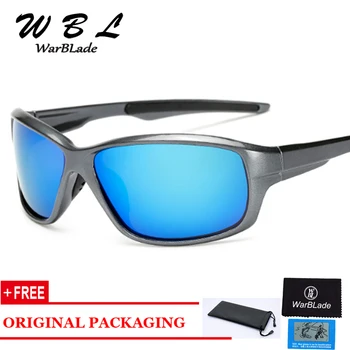WarBLade 2019 Nowe spolaryzowane okulary przeciwsłoneczne męskie Moda gradient męski jazdy szkło UV400 okulary polaryzacyjne okulary wysokiej jakości