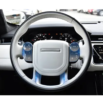 Wewnętrzna ochrona dla Range Rover Velar przezroczysta folia reklamowa TPU naklejki na konsoli środkowej range rover akcesoria samochodowe