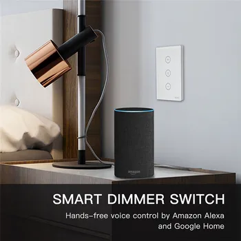 WiFi Smart Dimmer Light Switch APP Remote Control współpracuje z Amazon Alexa i Google Home IFTTT Smart Home System