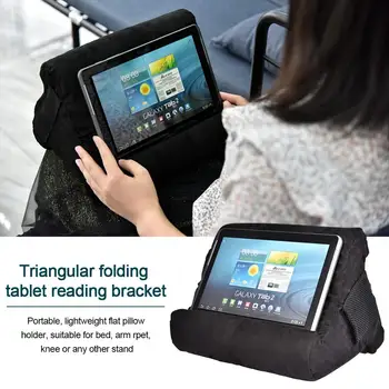 Wielofunkcyjny uchwyt poduszki laptopa Black Lapdesk Tablet Stand Foam Pillow PC Reading Bracket Pillow for ipad