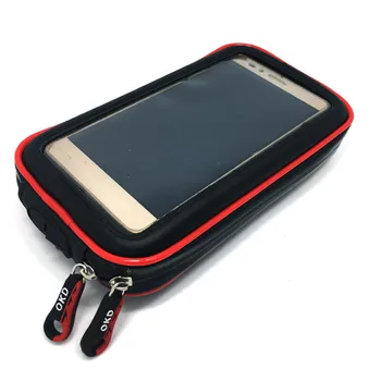 Wodoodporna torba na rower Uchwyt do telefonu na rower GPS obsługa rower kierownica telefonu pokrywa Moto mocowanie karty sloty