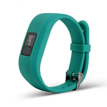 Wymiana miękkiego silikonowego paska do zegarka Garmin Vivofit 3 Wristband Loop Parts For Garmin Garmin JR JR 2 Bracelet