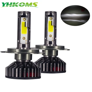 YHKOMS led żarówki reflektorów H4 Car Light H7 H1 H8 H9 H11 HB3 9005 9006 HB4 światła przeciwmgielne 4300K 6500K 5000K 8000K 25000K 12V 24V