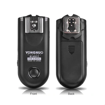 YONGNUO RF-603 II RF603II bezprzewodowy Flash Trigger 2 radia do Canon Nikon Camera i YN-560III YN-560IV flash photoflash