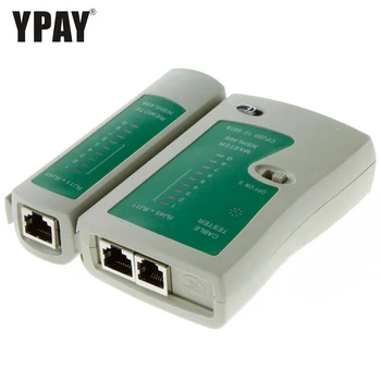 YPAY Network tester tool wire RJ11 rj12 RJ45 8p 6p line telephone rg45 kabel ethernet main remote serial test rg rj 45 cat6 cat5