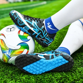 ZHENZU buty piłkarskie dzieci, mężczyźni, kobiety, chłopcy buty do piłki nożnej buty treningowe sportowe trampki rozmiar 35-45
