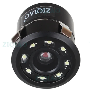 ZIQIAO Car Reversing kamera cofania 8 LED Night Vision Parking Backup Camera HS017