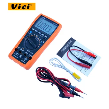 ZWYCIĘŻYŁEM Digital Multimeter Auto Range 1000V DMM Temperature Detector DC AC Voltage Current Meter Capacity True RMS VC97A