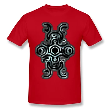 Znak Kolosa czarna koszulka Shadow of the colossus homme t-shirt, koszulki czysty krótki rękaw
