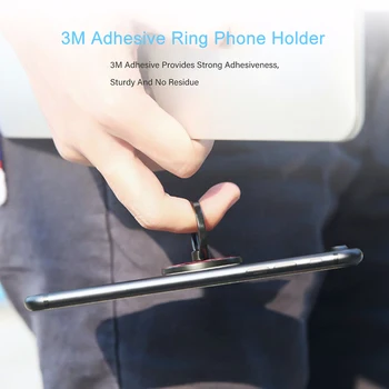 Żyroskop telefon uchwyt na palec pierścień 360 stopni metalowe podstawki dla iPhone Samsung smartfon uniwersalny Muti-funkcja ręcznego obracania спиннер