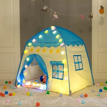 1.3 m basen kryty i odkryty zamek namiot Baby Princess Play House Boy Girl Play House Baby gift zabawki na boże Narodzenie
