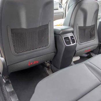 1 szt./kpl. osłona oparcia fotelika dla hyundai ix35 Auto Seat Cover poduszka Kick Mat Pad akcesoria samochodowe